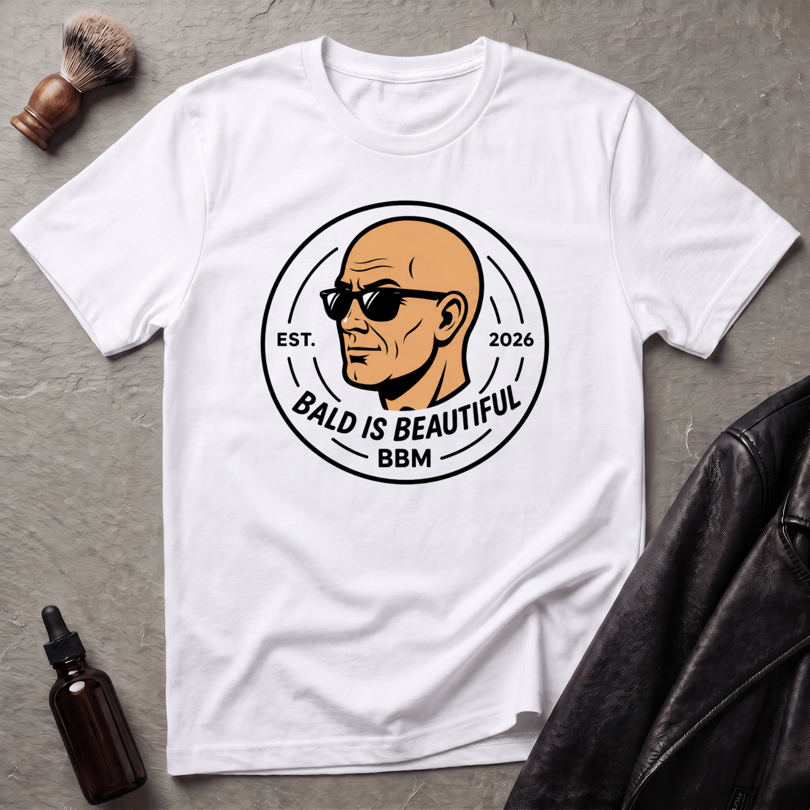 Bald is Beautiful T‑Shirt