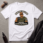 No Hair No Problem Version #1 T‑Shirt
